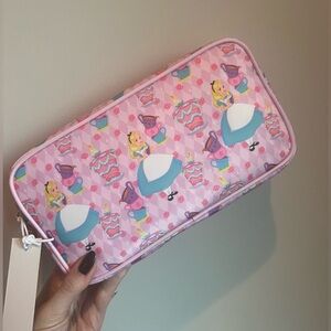Stoney Clover Lane x Disney Alice in Wonderland small pouch; brand new with tags